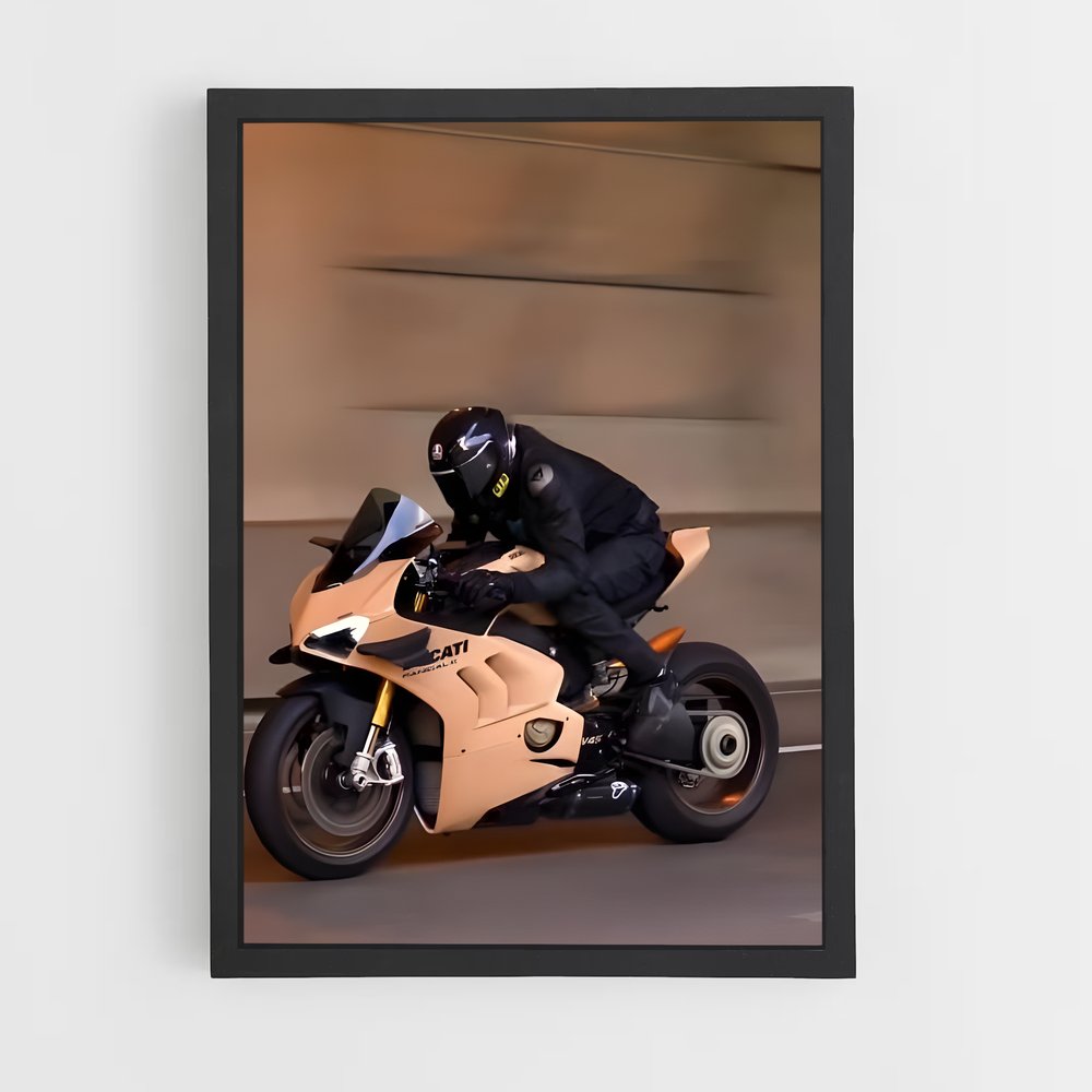 Poster Panigale v4 Éclatant – affiche Ducati (vue 2)